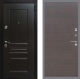 Входная металлическая Дверь Рекс (REX) Премиум-Н GL венге поперечный в Апрелевке
