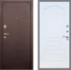 Входная металлическая Дверь Рекс (REX) 2 Медный Антик FL-128 Белый ясень в Апрелевке