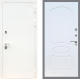 Дверь Рекс (REX) 5 Белая Шагрень FL-128 Белый ясень в Апрелевке