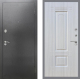 Входная металлическая Дверь Рекс (REX) 2А Серебро Антик FL-2 Сандал белый в Апрелевке