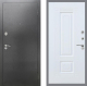 Входная металлическая Дверь Рекс (REX) 2А Серебро Антик FL-2 Силк Сноу в Апрелевке