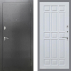 Дверь Рекс (REX) 2А Серебро Антик FL-33 Белый ясень в Апрелевке