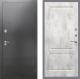 Входная металлическая Дверь Рекс (REX) 2А Серебро Антик FL-117 Бетон светлый в Апрелевке