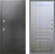 Входная металлическая Дверь Рекс (REX) 2А Серебро Антик FL-243 Сандал белый в Апрелевке