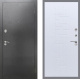 Входная металлическая Дверь Рекс (REX) 2А Серебро Антик FL-289 Белый ясень в Апрелевке