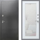 Дверь Рекс (REX) 2А Серебро Антик Зеркало Пастораль Белый ясень в Апрелевке