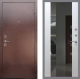 Входная металлическая Дверь Рекс (REX) 1 СБ-16 Зеркало Белый ясень в Апрелевке