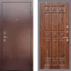 Входная металлическая Дверь Рекс (REX) 1 FL-33 орех тисненый в Апрелевке
