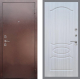 Входная металлическая Дверь Рекс (REX) 1 FL-128 Сандал белый в Апрелевке
