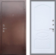 Входная металлическая Дверь Рекс (REX) 1 FL-128 Силк Сноу в Апрелевке
