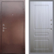 Входная металлическая Дверь Рекс (REX) 1 FL-243 Сандал белый в Апрелевке