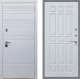 Входная металлическая Дверь Рекс (REX) 14 Силк Сноу FL-33 Белый ясень в Апрелевке
