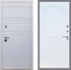 Входная металлическая Дверь Рекс (REX) 14 Силк Сноу FL-128 Белый ясень в Апрелевке