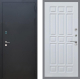 Входная металлическая Дверь Рекс (REX) 1A Черный Муар FL-33 Белый ясень в Апрелевке