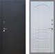 Входная металлическая Дверь Рекс (REX) 1A Черный Муар FL-128 Сандал белый в Апрелевке