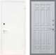 Входная металлическая Дверь Рекс (REX) 1А Белая шагрень FL-33 Сандал белый в Апрелевке
