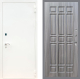 Входная металлическая Дверь Рекс (REX) 1А Белая шагрень FL-33 Сандал грей в Апрелевке