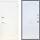 Дверь Рекс (REX) 1А Белая шагрень FL-128 Белый ясень в Апрелевке