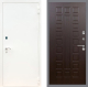 Входная металлическая Дверь Рекс (REX) 1А Белая шагрень FL-183 Венге в Апрелевке