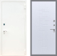 Дверь Рекс (REX) 1А Белая шагрень FL-289 Белый ясень в Апрелевке