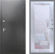 Входная металлическая Дверь Рекс (REX) Сити Зеркало Пастораль Сандал белый в Апрелевке