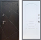 Входная металлическая Дверь Рекс (REX) 13 Венге FL-128 Белый ясень в Апрелевке