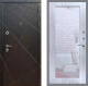 Входная металлическая Дверь Рекс (REX) 13 Венге Зеркало Пастораль Сандал белый в Апрелевке