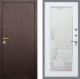 Дверь Рекс (REX) Лайт 3К Зеркало Пастораль Белый ясень в Апрелевке