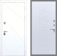 Входная металлическая Дверь Рекс (REX) 13 Силк Сноу FL-289 Белый ясень в Апрелевке