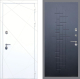 Входная металлическая Дверь Рекс (REX) 13 Силк Сноу FL-289 Ясень черный в Апрелевке