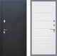 Входная металлическая Дверь Рекс (REX) 5 Черный Муар Сити Белый ясень в Апрелевке