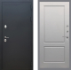 Входная металлическая Дверь Рекс (REX) 5 Черный Муар FL-117 Грей софт в Апрелевке