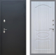 Входная металлическая Дверь Рекс (REX) 5 Черный Муар FL-128 Сандал белый в Апрелевке