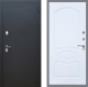 Входная металлическая Дверь Рекс (REX) 5 Черный Муар FL-128 Силк Сноу в Апрелевке