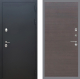 Входная металлическая Дверь Рекс (REX) 5 Черный Муар GL венге поперечный в Апрелевке