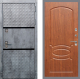 Входная металлическая Дверь Рекс (REX) 15 Бетон Темный FL-128 Морёная берёза в Апрелевке