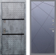 Входная металлическая Дверь Рекс (REX) 15 Бетон Темный FL-291 Силк титан в Апрелевке