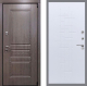 Входная металлическая Дверь Рекс (REX) Премиум-S FL-289 Белый ясень в Апрелевке