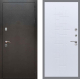 Входная металлическая Дверь Рекс (REX) 5 Серебро Антик FL-289 Белый ясень в Апрелевке