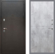 Входная металлическая Дверь Рекс (REX) 5 Серебро Антик FL-290 Бетон светлый в Апрелевке