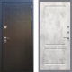 Входная металлическая Дверь Рекс (REX) Премиум-246 FL-117 Бетон светлый в Апрелевке