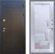 Входная металлическая Дверь Рекс (REX) Премиум-246 Зеркало Пастораль Сандал белый в Апрелевке
