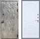 Входная металлическая Дверь Рекс (REX) 23 FL-128 Силк Сноу в Апрелевке