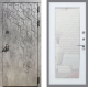 Входная металлическая Дверь Рекс (REX) 23 Зеркало Пастораль Белый ясень в Апрелевке