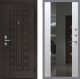 Входная металлическая Дверь Рекс (REX) Сенатор Cisa СБ-16 Зеркало Белый ясень в Апрелевке