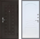 Входная металлическая Дверь Рекс (REX) Сенатор Cisa FL-128 Белый ясень в Апрелевке